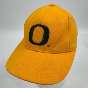Nike Oregon Ducks O Logo Baseball Cap Youth Yellow Green